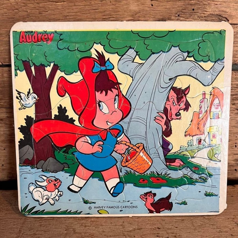 Little Audrey Frame Tray Puzzle Harveys Famous Cartoons